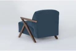 Aspen Venturi Lagoon 30" Velvet Accent Chair 11 Aspen Venturi Lagoon 30" Velvet Accent Chair -Modern Office Shop 298891 blue fabric accent chair side 19