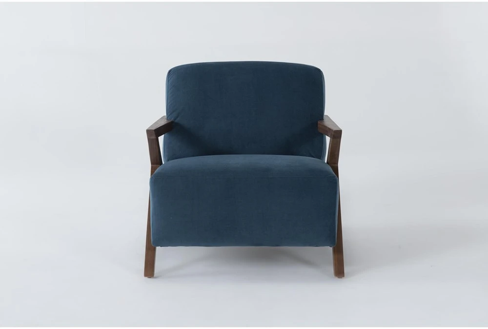 Aspen Venturi Lagoon 30" Velvet Accent Chair 3 Aspen Venturi Lagoon 30" Velvet Accent Chair