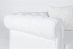 Patterson IV Chenille 52" Arm Chair 10 Patterson IV Chenille 52" Arm Chair -Modern Office Shop 299100 white fabric chair detail 44