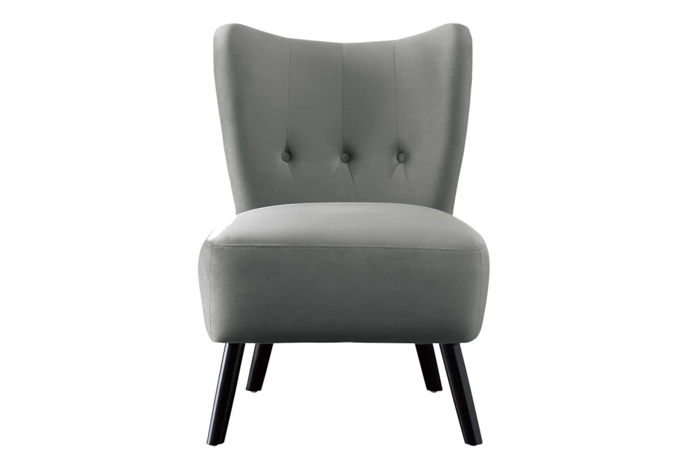 Calista Grey Accent Chair 4 Calista Grey Accent Chair - Image 2