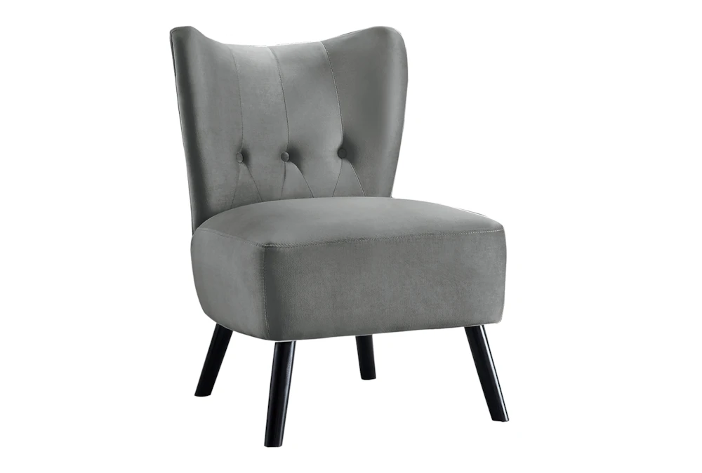 Calista Grey Accent Chair 3 Calista Grey Accent Chair