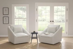 Cypress III 32" Foam Accent Chair Set Of 2 -Modern Office Shop 299966 black fabric accent chair room 66