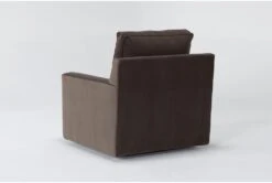 Scott II Copela Chocolate 32" Accent Chair -Modern Office Shop 300324 brown fabric accent chair side 19