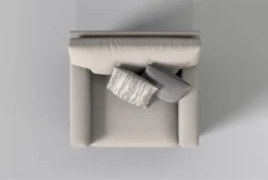 Mercer Foam IV 49" Oversized Chair -Modern Office Shop 300396 beige fabric chair top 31