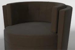 Quinton II Accent Chair Set Of 2 -Modern Office Shop 300941 brown fabric chair detail 44