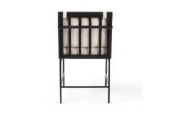 Sierra White/Black Ladderback Dining Chair 19 Sierra White/Black Ladderback Dining Chair -Modern Office Shop 301035 white polyester dining chair back 82