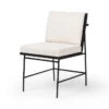 Sierra White/Black Ladderback Dining Chair 2 Sierra White/Black Ladderback Dining Chair -Modern Office Shop 301035 white polyester dining chair signature 01