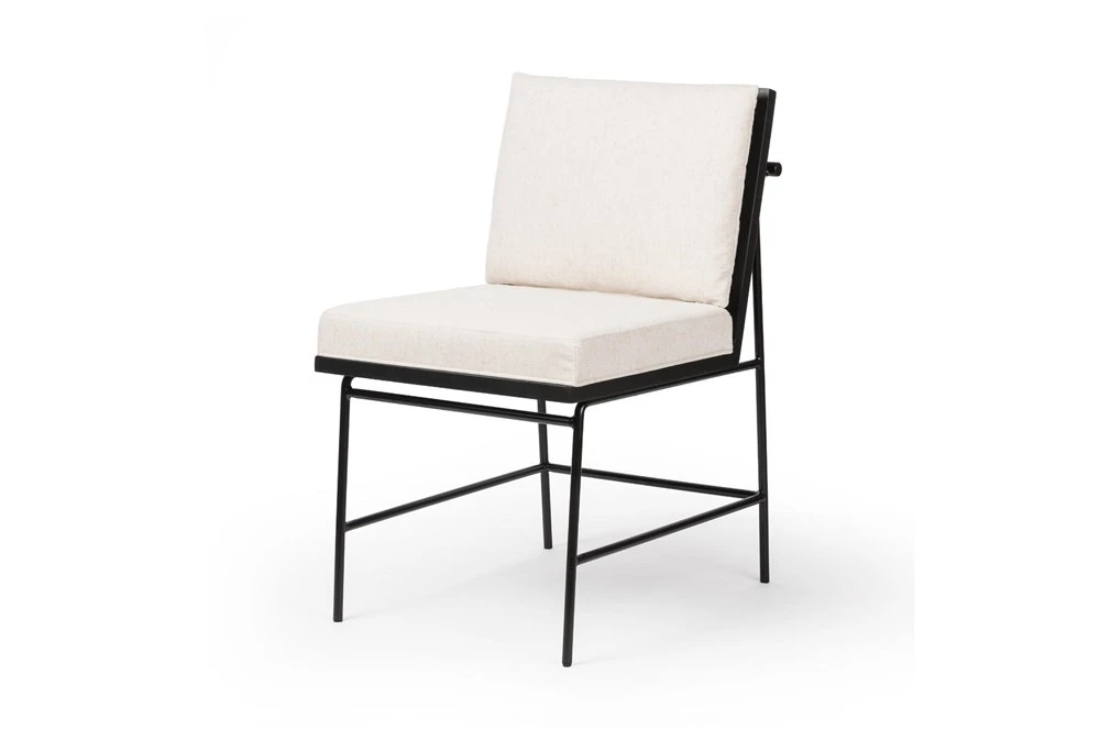 Sierra White/Black Ladderback Dining Chair 3 Sierra White/Black Ladderback Dining Chair