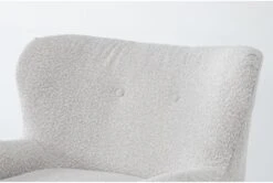 Jollette Swivel Glider Chair -Modern Office Shop 301142 beige polyester swivel glider detail 44