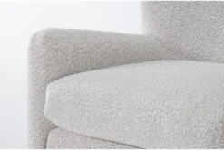 Jollette Swivel Glider Chair -Modern Office Shop 301142 beige polyester swivel glider detail 45