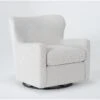 Jollette Swivel Glider Chair -Modern Office Shop 301142 beige polyester swivel glider v2 signature 01