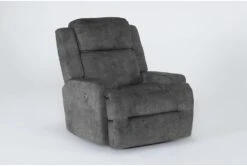 Zane Power Rocker Recliner With USB -Modern Office Shop 301556 grey fabric recliner side 18