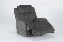 Zane Power Rocker Recliner With USB -Modern Office Shop 301556 grey fabric recliner side 19