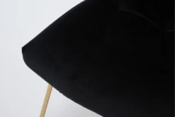 Alexas Black Velvet Office Chair 12 Alexas Black Velvet Office Chair -Modern Office Shop 301768 black velvet office chair detail 45