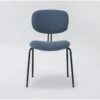 Iago Navy Armless Chair 2 Iago Navy Armless Chair -Modern Office Shop 301771 blue fabric office chair signature 01