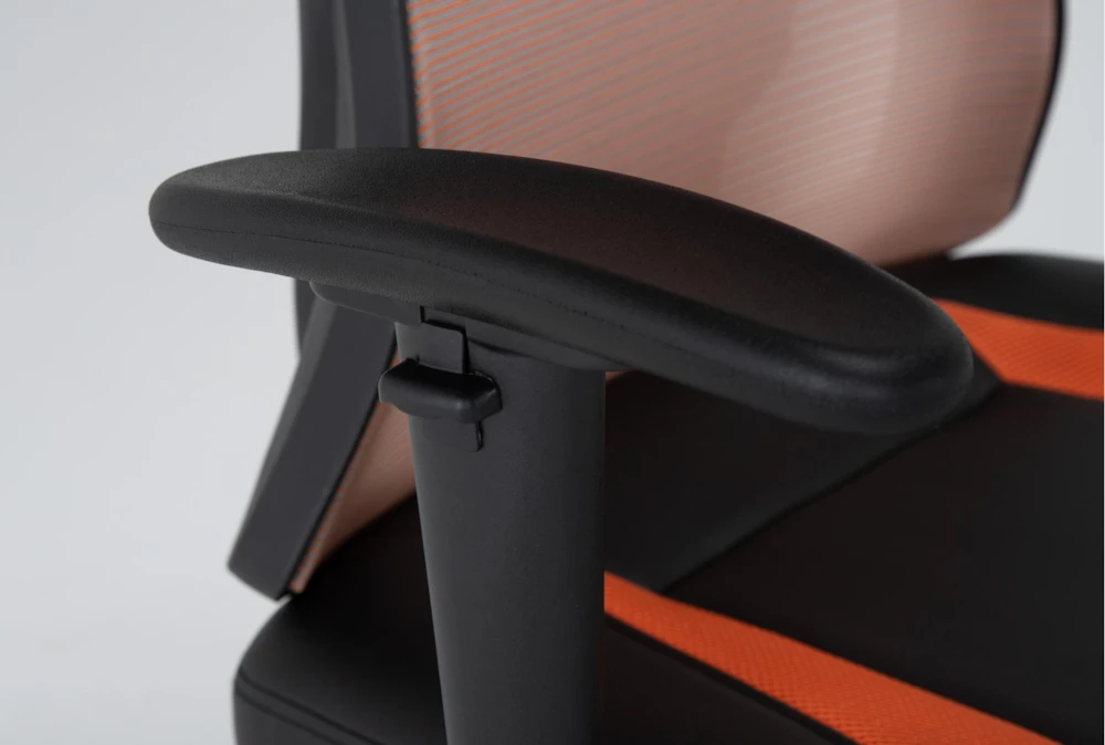 Cicero Orange Mesh Gaming Chair 9 Cicero Orange Mesh Gaming Chair - Image 7