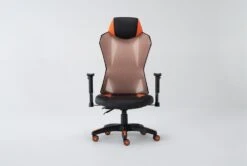Cicero Orange Mesh Gaming Chair