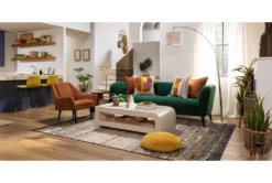 Leon Copper Accent Chair 18 Leon Copper Accent Chair -Modern Office Shop 302190 yellow polyester accent chair room 59