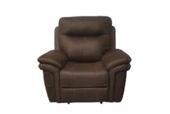Bateman Chocolate Power Recliner With Power Headrest & USB