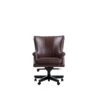 Beau Brown Leather Office Chair -Modern Office Shop 303549 brown leather office chair signature 01