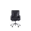 Edgar Black Leather Office Chair 2 Edgar Black Leather Office Chair -Modern Office Shop 303550 black leather office chair signature 01