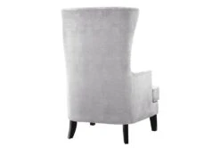 Talia Silver Croc Highback Accent Chair -Modern Office Shop 304060 silver fabric accent chair back 82