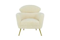 Zora Faux Shearling Accent Chair