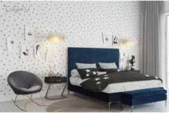 Blake Grey Rocking Chair 11 Blake Grey Rocking Chair -Modern Office Shop 304174 grey fabric rocker room 85