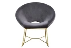 Blake Grey Rocking Chair