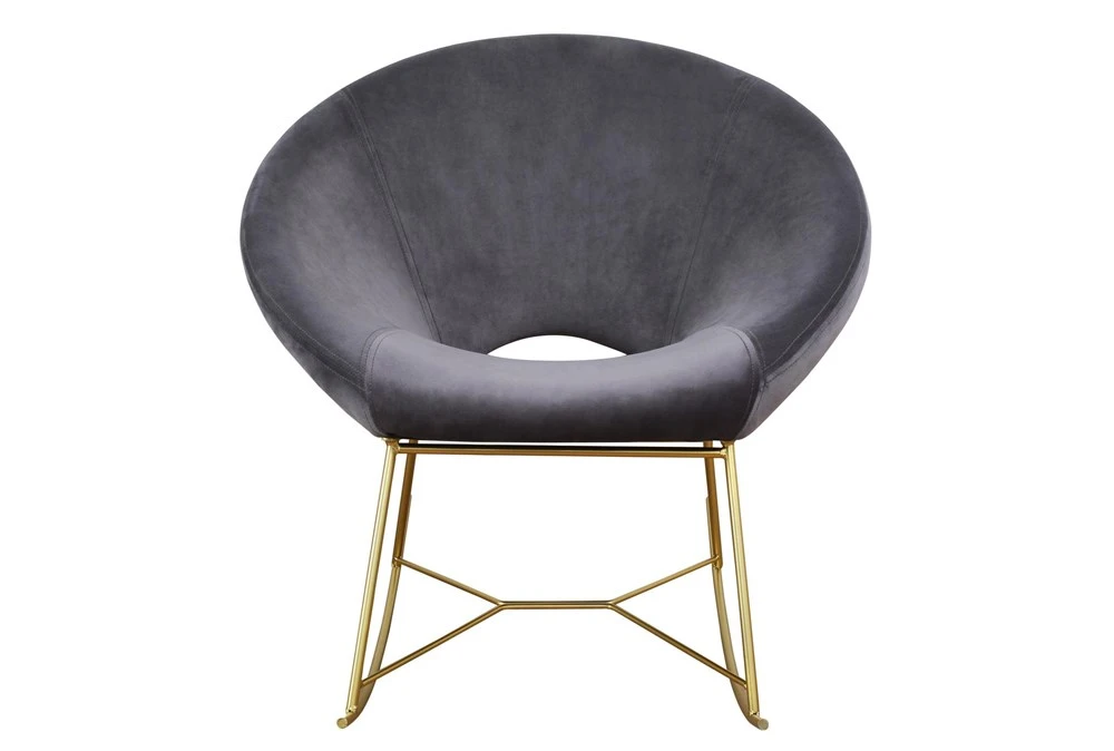 Blake Grey Rocking Chair 3 Blake Grey Rocking Chair