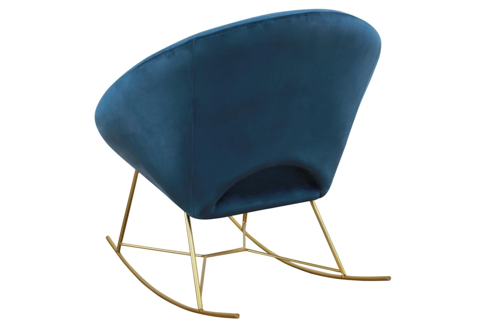 Blake Navy Rocking Chair 5 Blake Navy Rocking Chair - Image 3