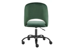 Superba Olive Green Office Chair With Black Base 14 Superba Olive Green Office Chair With Black Base -Modern Office Shop 304211 green fabric office chair detail 48