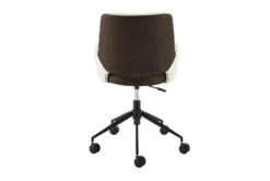 Mayfield Ivory Fabric & Brown Faux Leather Office Chair 16 Mayfield Ivory Fabric & Brown Faux Leather Office Chair -Modern Office Shop 304220 beige leather office chair detail 48