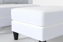 Edge Chair And Ottoman Set 17 Edge Chair And Ottoman Set -Modern Office Shop 304797 white fabric chair and ottoman set detail 45