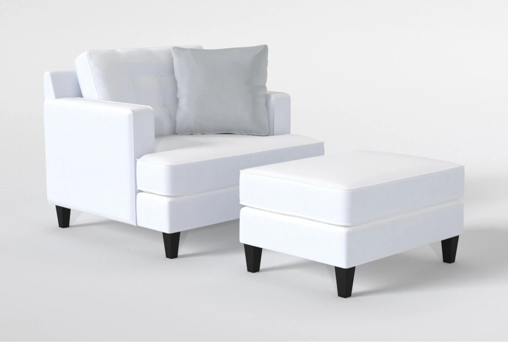 Edge Chair And Ottoman Set 4 Edge Chair And Ottoman Set - Image 2