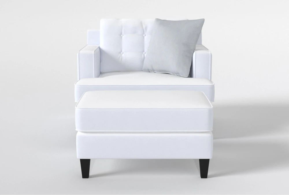 Edge Chair And Ottoman Set 3 Edge Chair And Ottoman Set