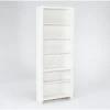 Westlawn White 84" Bookcase -Modern Office Shop 304935 white wood bookcase signature 01