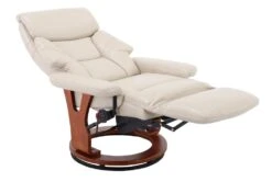 Nigel Cobblestone Faux Leather Swivel Recliner With Adjustable Headrest 7 Nigel Cobblestone Faux Leather Swivel Recliner With Adjustable Headrest -Modern Office Shop 304968 natural polyurethane recliner detail 44