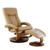 Boden Cobblestone Leather Reclining Swivel Chair And Ottoman 2 Boden Cobblestone Leather Reclining Swivel Chair And Ottoman -Modern Office Shop 304979 natural leather chair and ottoman set signature 01