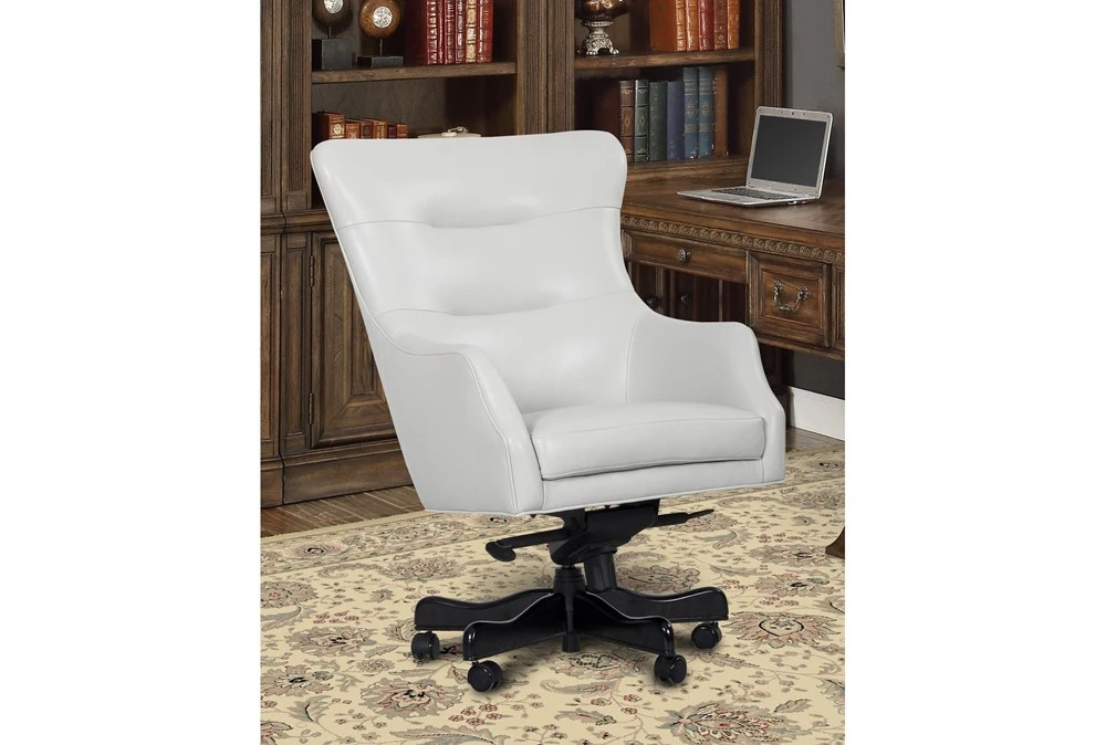 Glendower Leather Desk Chair 3 Glendower Leather Desk Chair