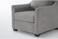 Porthos Vintage Chair -Modern Office Shop 305998 grey fabric chair detail 44