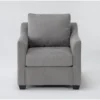 Porthos Vintage Chair 1 Porthos Vintage Chair -Modern Office Shop 305998 grey fabric chair signature 01