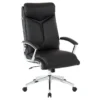 Sweeney Black Executive Faux Leather High Back Office Chair -Modern Office Shop 306077 signature 01