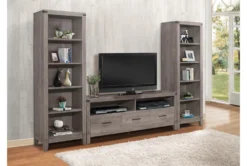 Ellsworth 24" Bookcase Pier -Modern Office Shop 306166 grey wood pier room 85