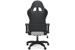 Alderton White & Gray Gaming Chair With Led Lighting -Modern Office Shop 306253 white multi media gaming chair back 82