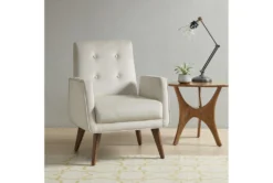 Morgan Accent Chair -Modern Office Shop 309561 beige wood accent chair room 85