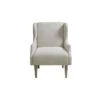 Reese Wing Back Accent Chair -Modern Office Shop 309569 beige wood accent chair signature 01