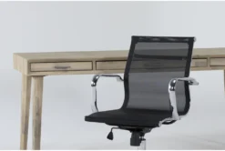 Allen Computer Desk + Wendell Office Chair -Modern Office Shop 309618 black metal desk and chair set detail 44