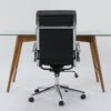 Alton Glass Desk+ Moby Grey High Back Rolling Office Chair -Modern Office Shop 309865 brown wood desk and chair set signature 01