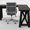 Jaxon Corner Desk+ Moby Grey High Back Rolling Office Chair -Modern Office Shop 309902 black wood desk and chair set signature 01